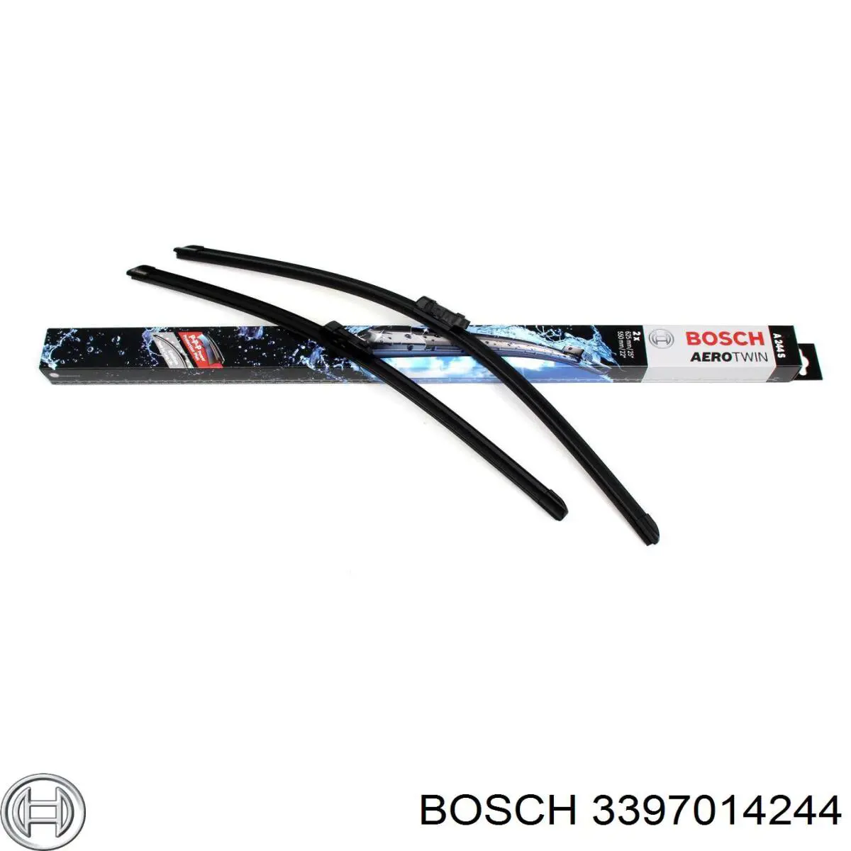 Щітка-двірник лобового скла, комплект з 2-х шт. Bosch 3397014244 ціна, від 24.86 USD