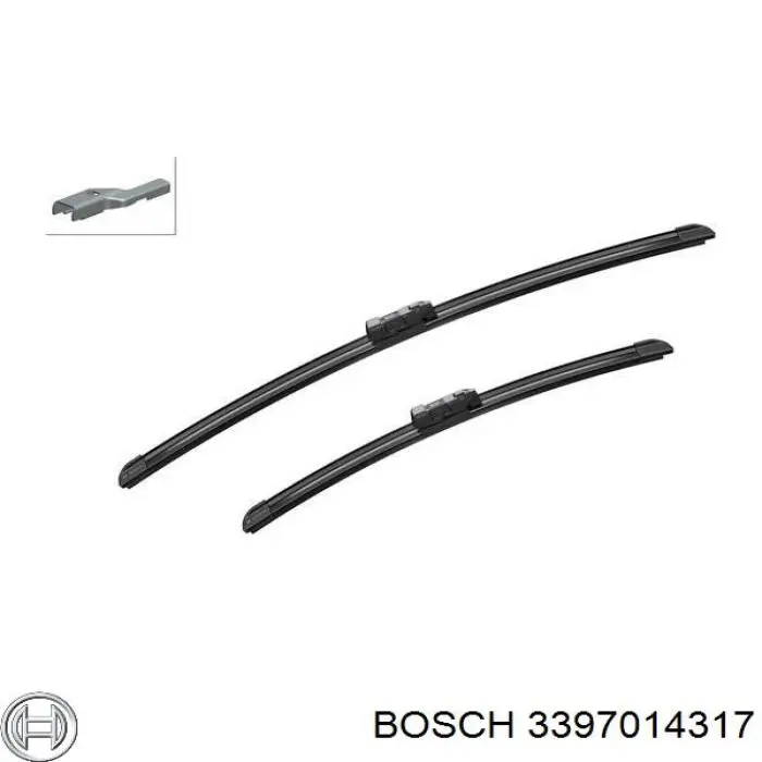 Купити 3397014317 Bosch Безконтактні двірники