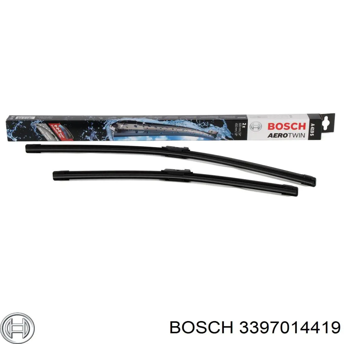 3397014419 Bosch щітка-двірник лобового скла, комплект з 2-х шт.
