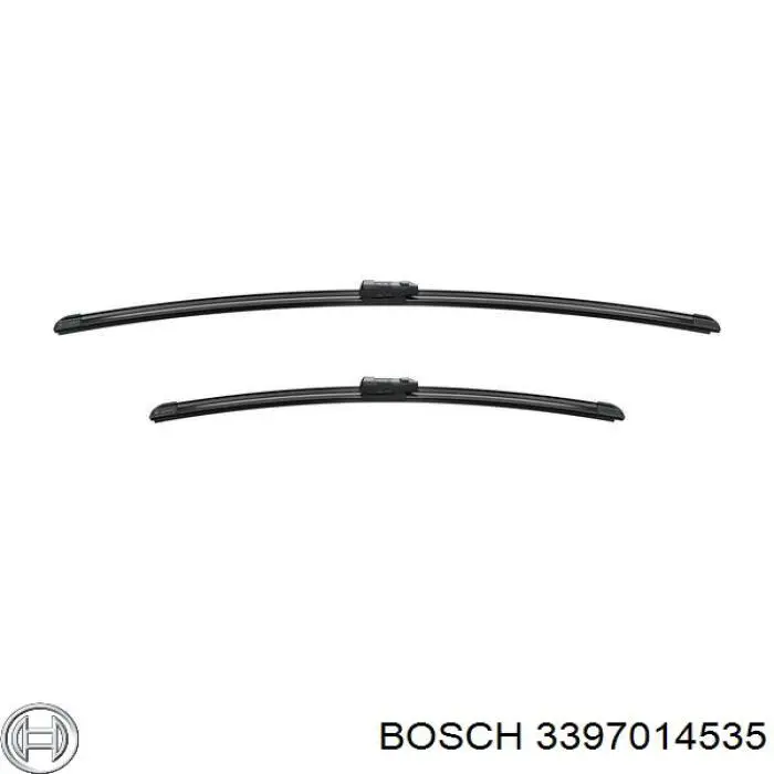 3397014535 Bosch щітка-двірник лобового скла, комплект з 2-х шт.