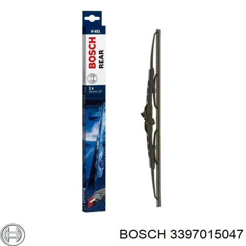 3397015047 Bosch щітка-двірник заднього скла