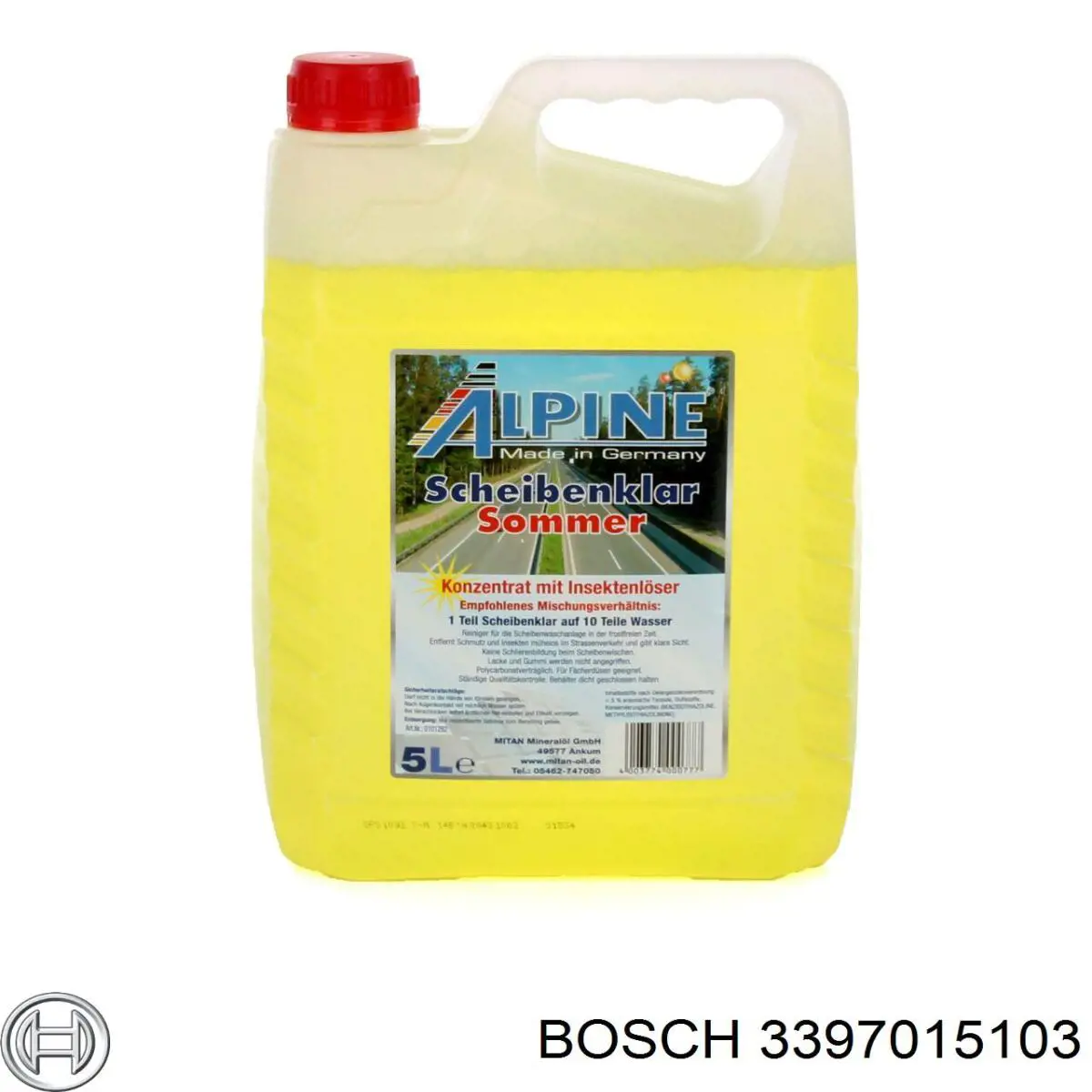 Купити 3397015103 Bosch Щітка задня