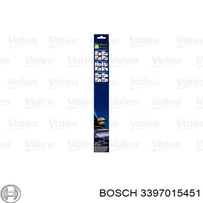 3397015451 Bosch Щітка склоочисника задня