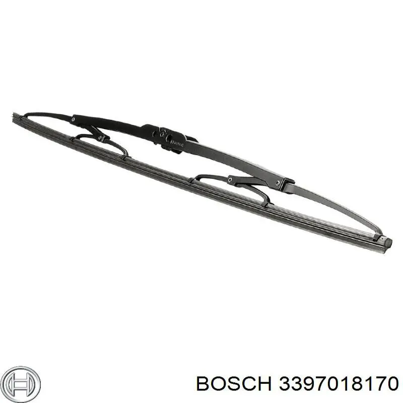 Щітка-двірник лобового скла, водійська Bosch 3397018170 ціна, від 11.68 USD