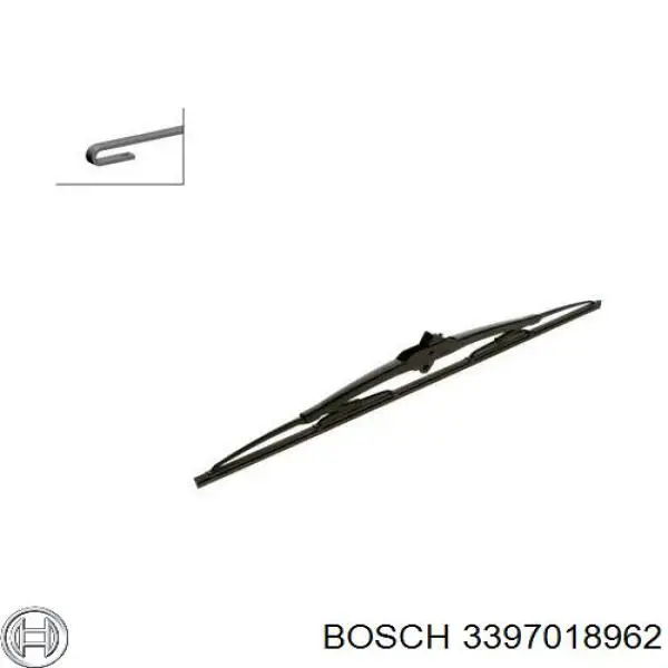 3397018962 Bosch Щітка двірника ліва