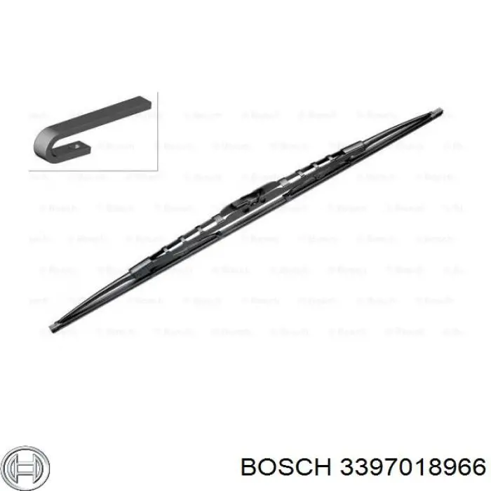 3397018966 Bosch Щітка двірника ліва