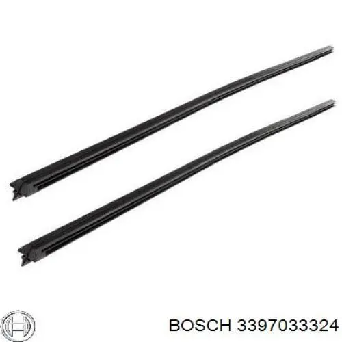 3397033324 Bosch Гумка щітки склоочисника, комплект