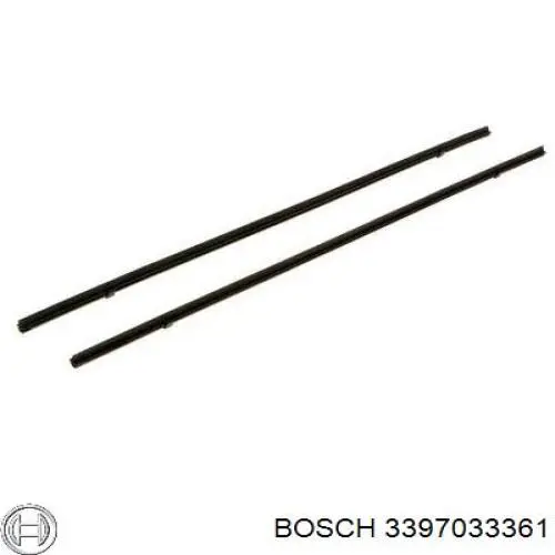 3397033361 Bosch гумка щітки склоочисника, комплект