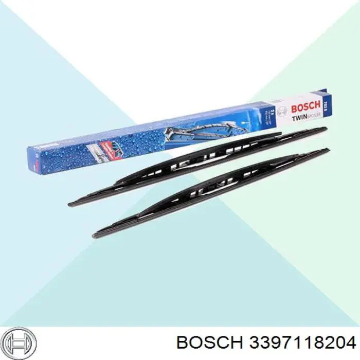 3397118204 Bosch щітка-двірник лобового скла, комплект з 2-х шт.