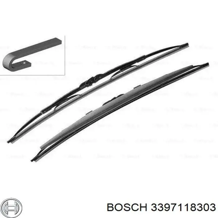 390147 Maxgear Склоочисники лобового скла