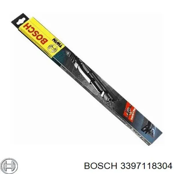 Щітка-двірник лобового скла, комплект з 2-х шт. Bosch 3397118304 ціна, від 14.70 USD