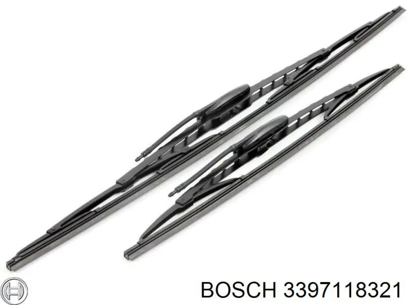 3397118321 Bosch щітка-двірник лобового скла, комплект з 2-х шт.