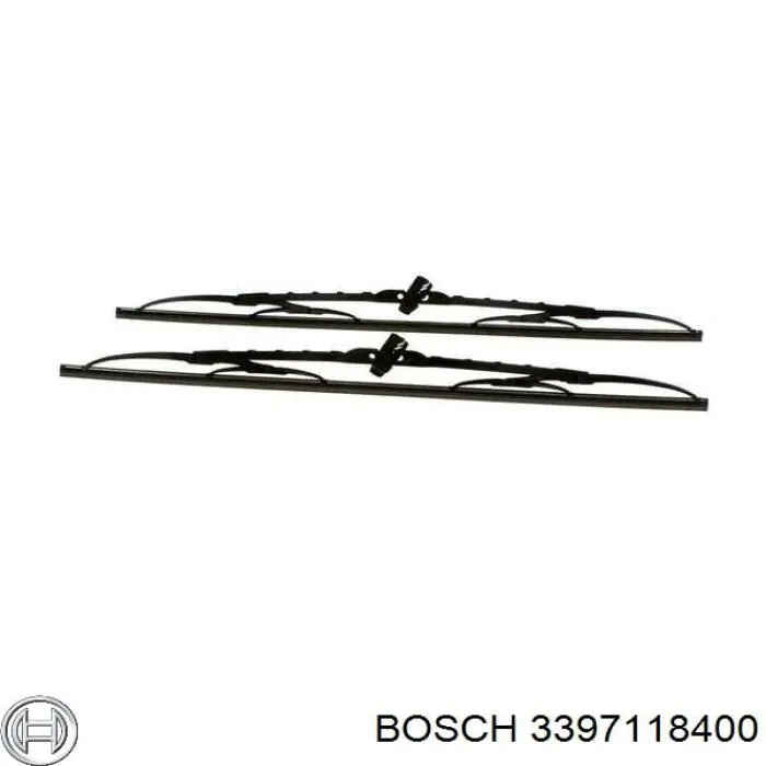 3397118400 Bosch щітка-двірник лобового скла, комплект з 2-х шт.