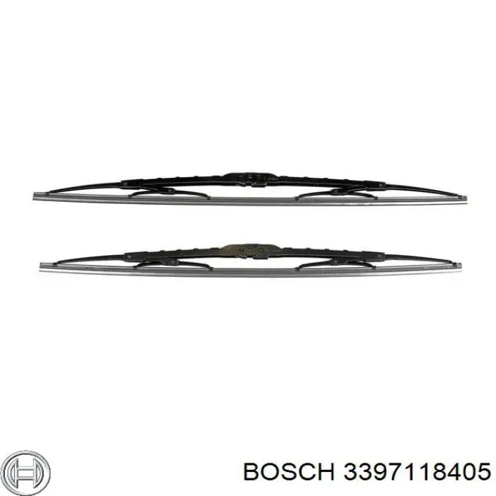 Щітка-двірник лобового скла, комплект з 2-х шт. 3397118405 Bosch