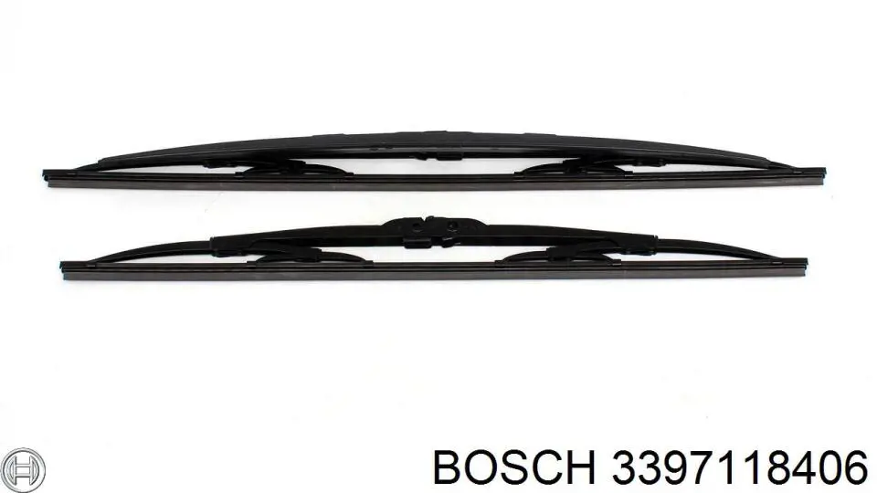 3397118406 Bosch щітка-двірник лобового скла, комплект з 2-х шт.