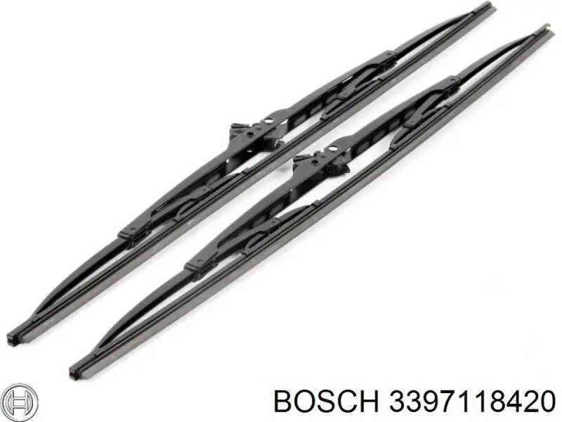3397118420 Bosch щітка-двірник лобового скла, комплект з 2-х шт.