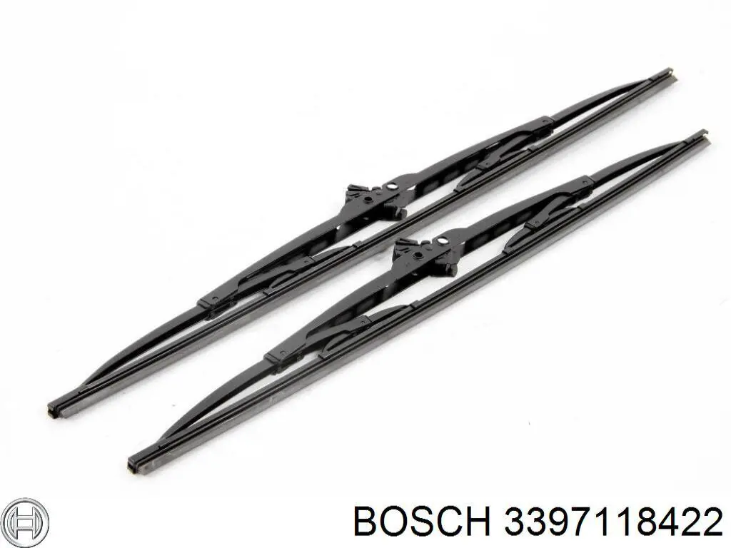 Щітка-двірник лобового скла, комплект з 2-х шт. Bosch 3397118422 ціна, від 12.98 USD