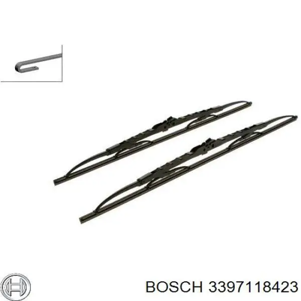 Купити 3397118423 Bosch Безконтактні двірники