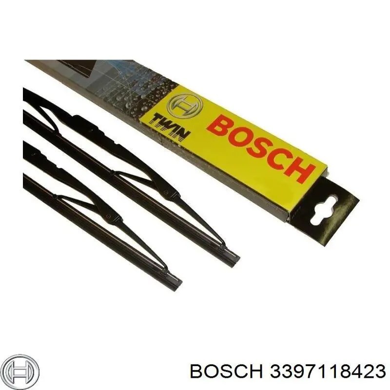 Щітка-двірник лобового скла, комплект з 2-х шт. Bosch 3397118423 ціна, від 8.47 USD