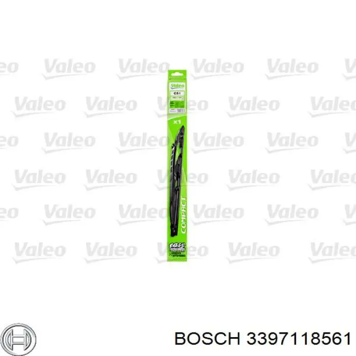 3397118561 Bosch Склоочисники лобового скла