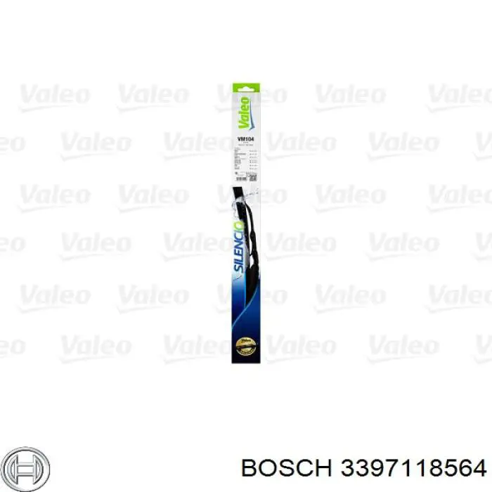 Двірники Bosch 3397118564