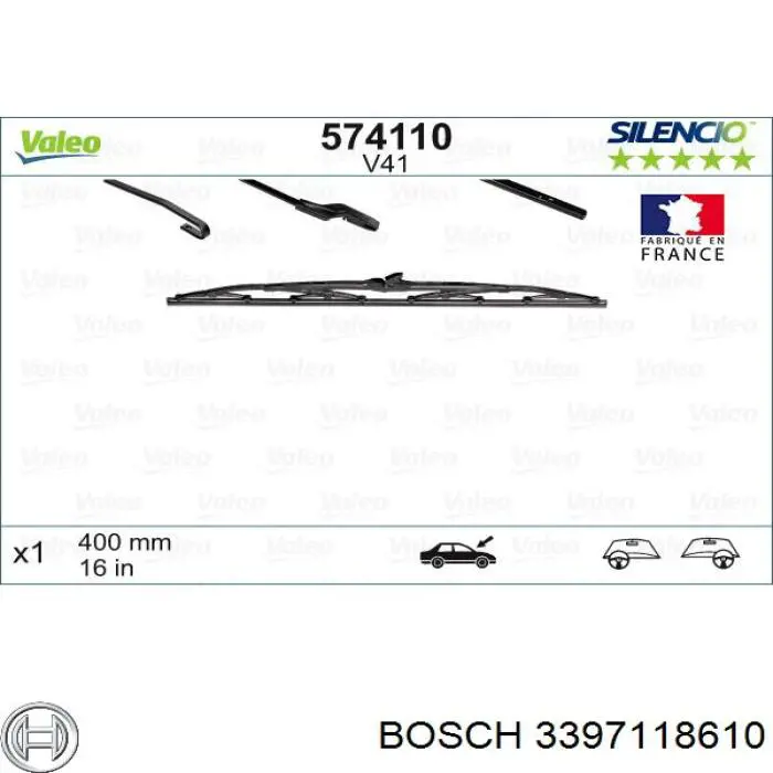Купити 3397118610 Bosch Безконтактні двірники