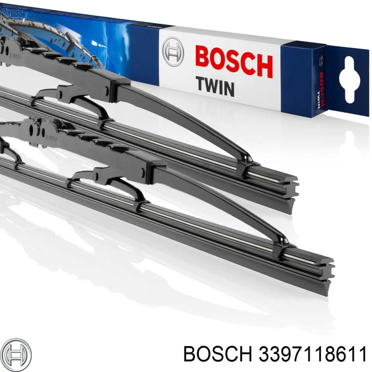 3397118611 Bosch щітка-двірник лобового скла, комплект з 2-х шт.