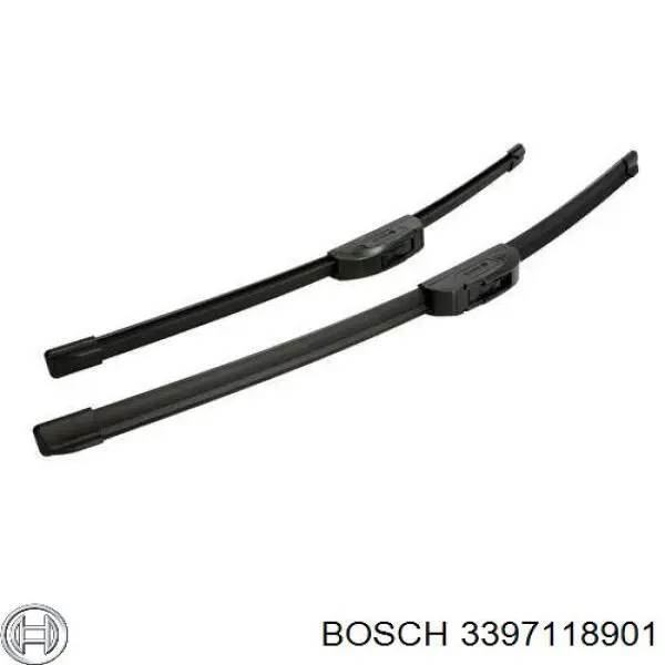3397118901 Bosch щітка-двірник лобового скла, комплект з 2-х шт.