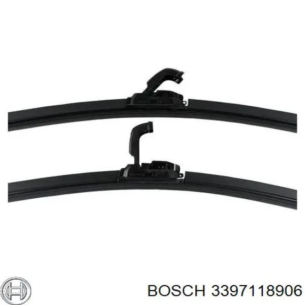 3397118906 Bosch щітка-двірник лобового скла, комплект з 2-х шт.