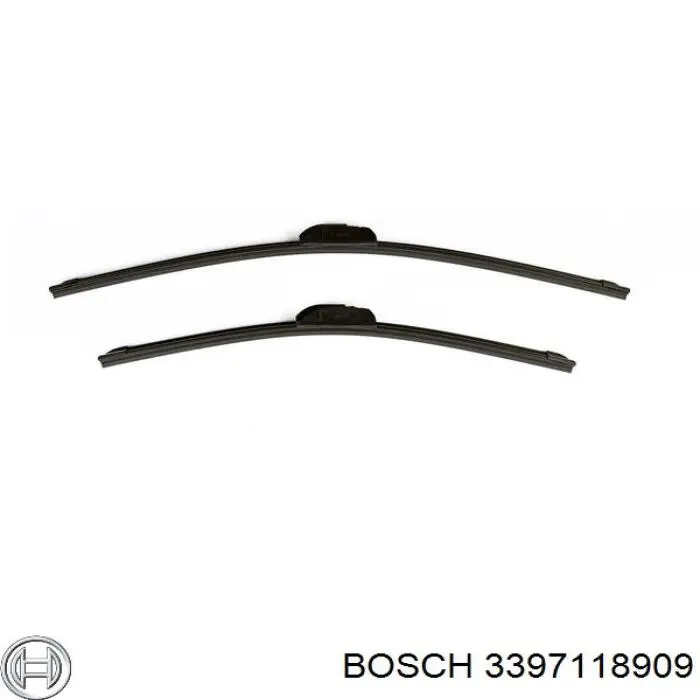Щітка-двірник лобового скла, комплект з 2-х шт. Bosch 3397118909 ціна, від 25.07 USD