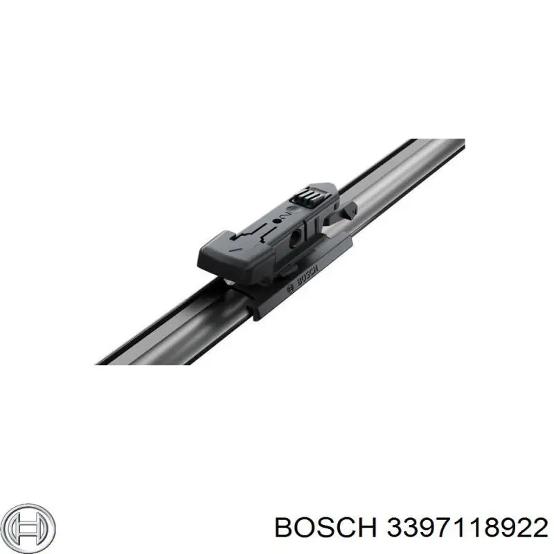 3397118922 Bosch щітка-двірник лобового скла, комплект з 2-х шт.