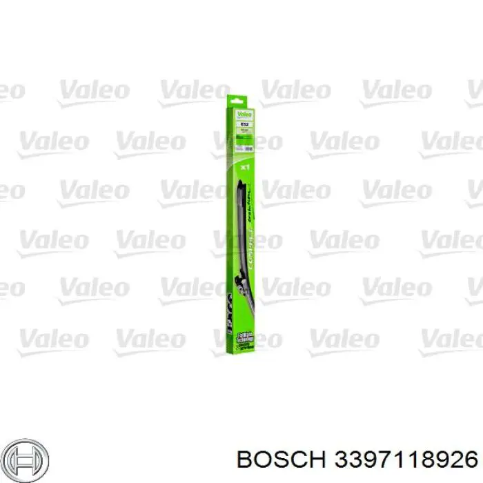 Щітка-двірник лобового скла, водійська 3397118926 Bosch