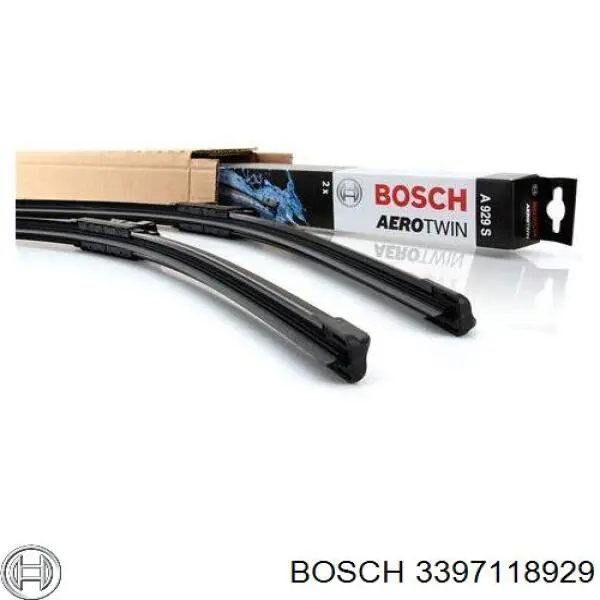 3397118929 Bosch щітка-двірник лобового скла, комплект з 2-х шт.