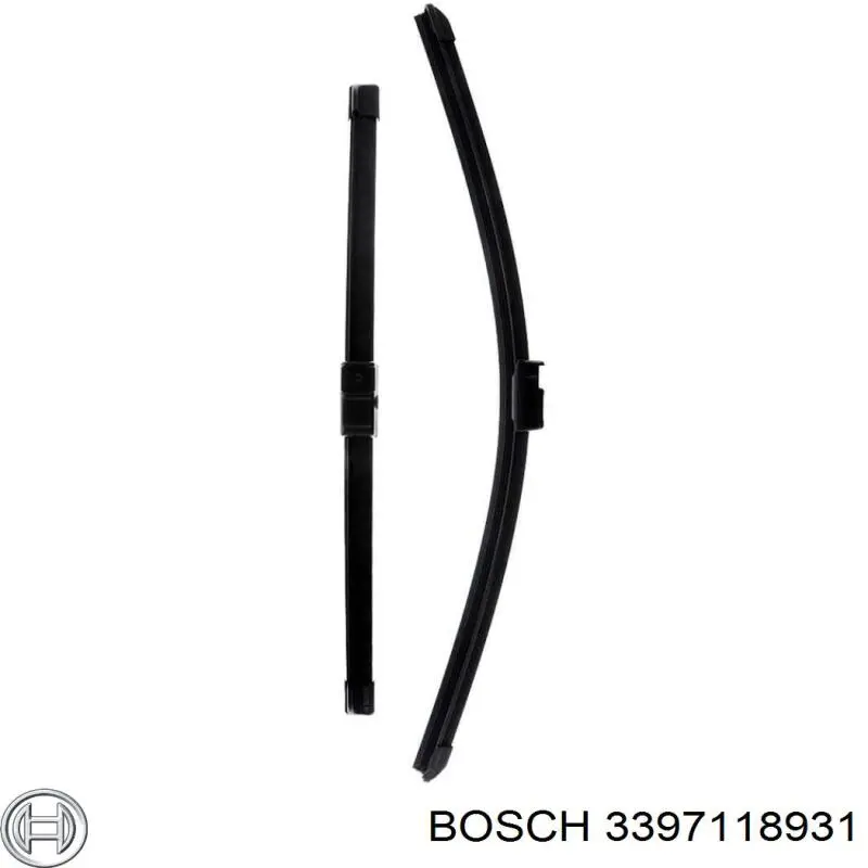 3397118931 Bosch Склоочисники лобового скла