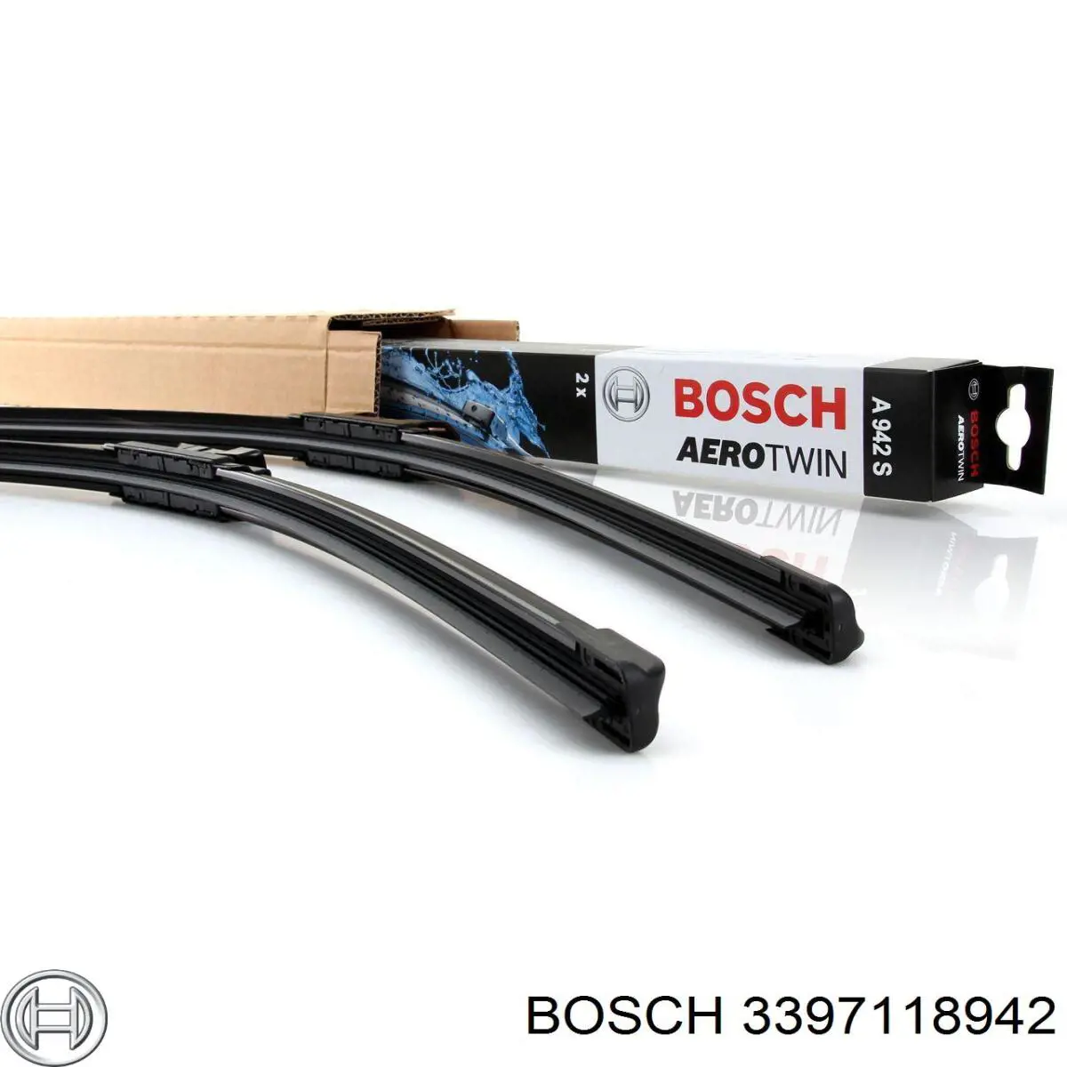 3397118942 Bosch щітка-двірник лобового скла, комплект з 2-х шт.