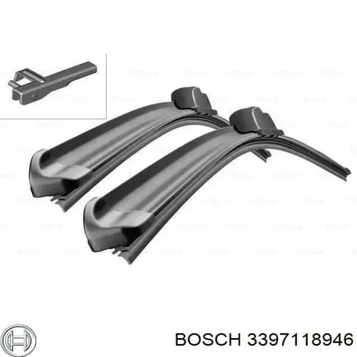 Двірники Bosch 3397118946