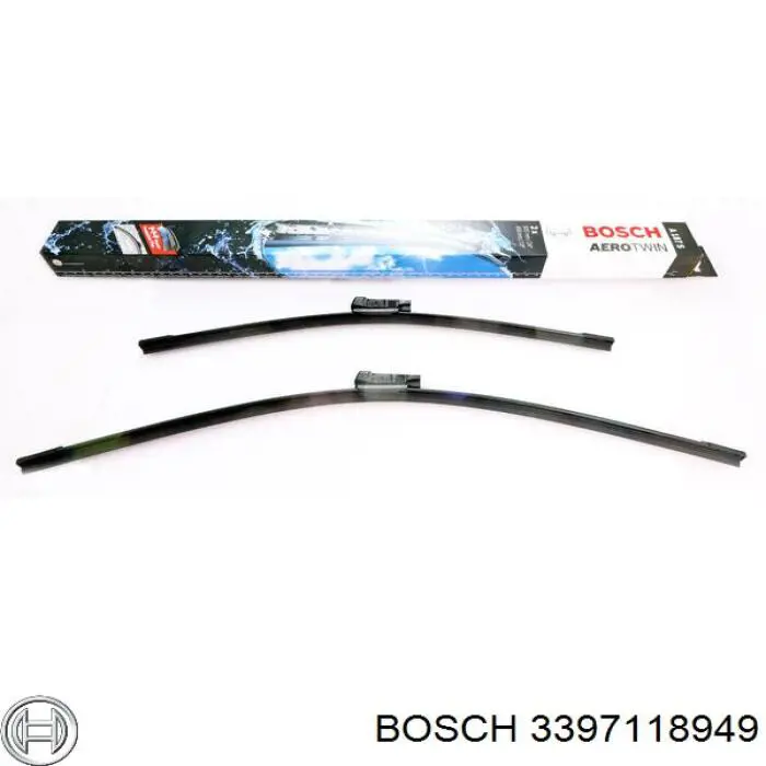 Щітка-двірник лобового скла, комплект з 2-х шт. Bosch 3397118949 ціна, від 19.64 USD