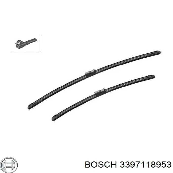 3397118953 Bosch Склоочисники лобового скла