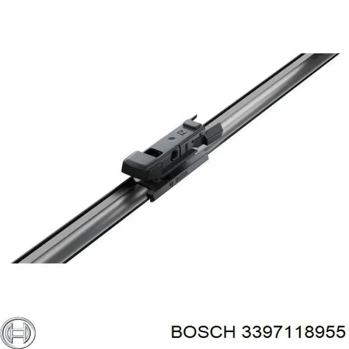 3397118955 Bosch щітка-двірник лобового скла, комплект з 2-х шт.