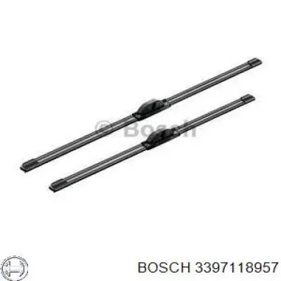 3397118957 Bosch щітка-двірник лобового скла, комплект з 2-х шт.