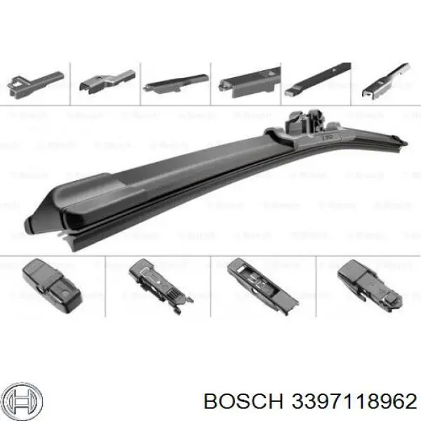 Щітки склоочисника 3397118962 Bosch