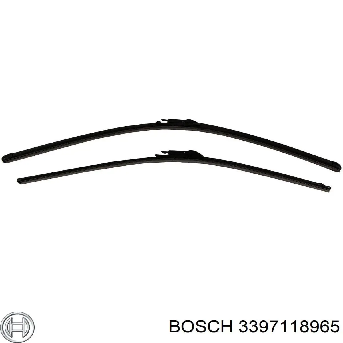3397118965 Bosch щітка-двірник лобового скла, комплект з 2-х шт.