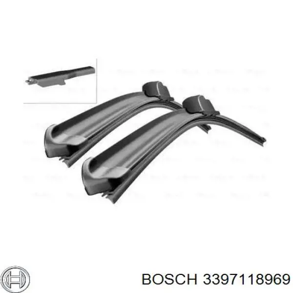 3397118969 Bosch Склоочисники лобового скла