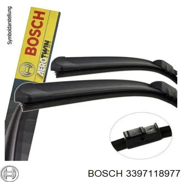 Купити 3397118977 Bosch Безконтактні двірники