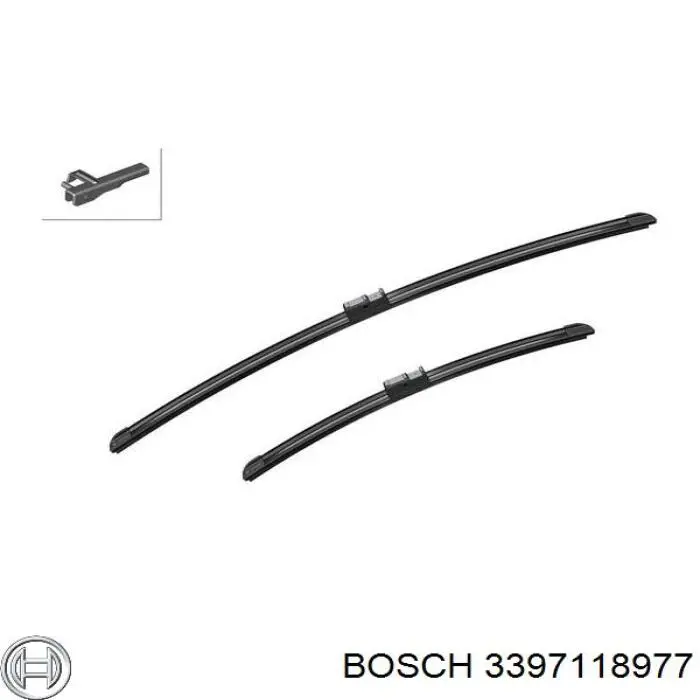 Щітки склоочисника 3397118977 Bosch