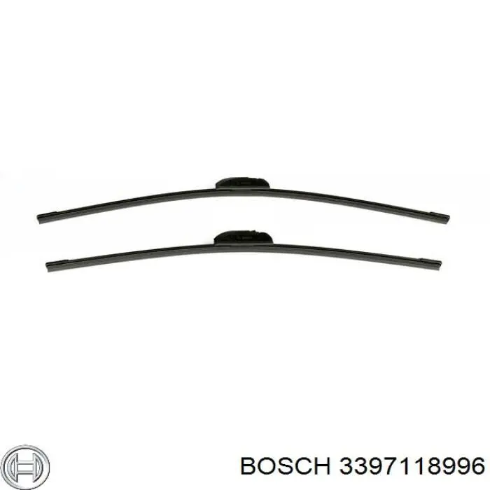 Щітка-двірник лобового скла, комплект з 2-х шт. Bosch 3397118996 ціна, від 25.52 USD