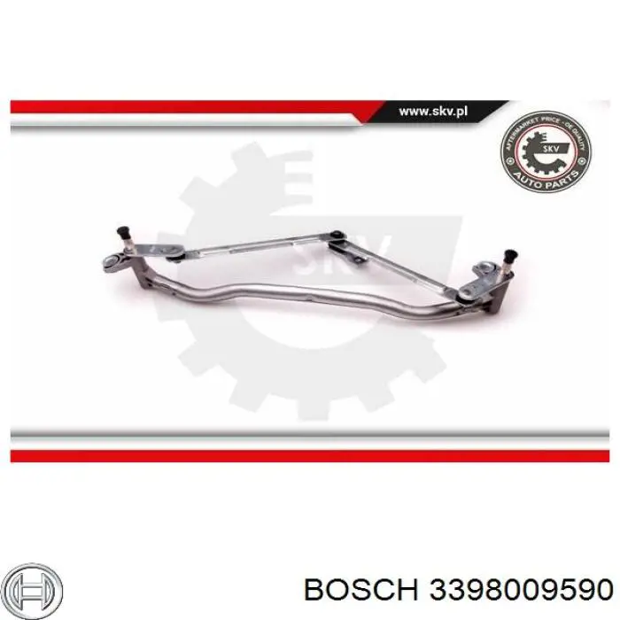 Купити 3398009590 Bosch Трапеція двірників