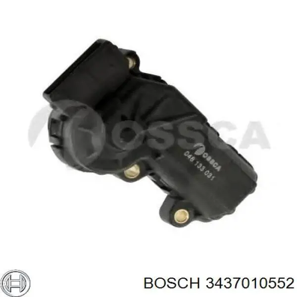 3437010552 Bosch Управління привідкривателем дросельної заслінки