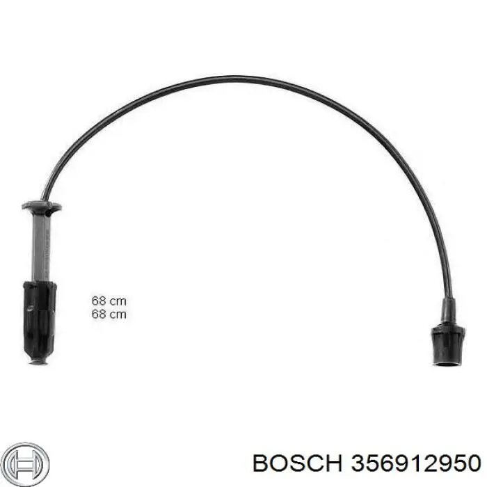356912950 Bosch Проводи високовольтні