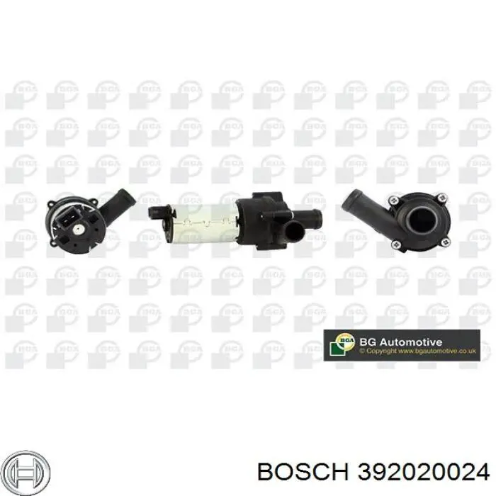 392020024 Bosch помпа водяна (насос охолодження, додатковий електричний)